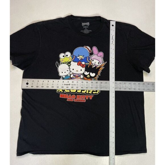 My Hero Academia Hello Kitty And Friends T-shirt Men XXL Characters Anime - Picture 5 of 5